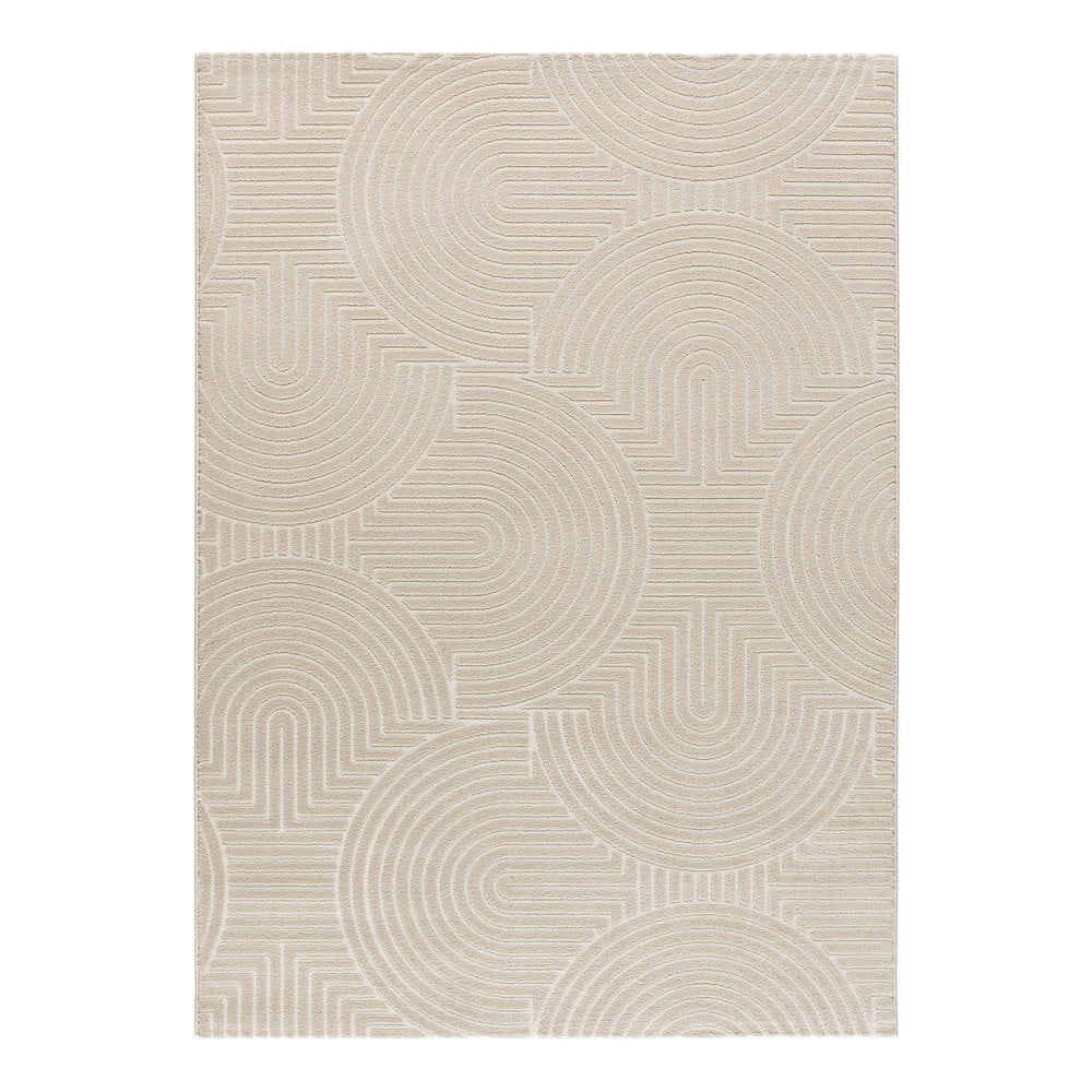 Krémszínű szőnyeg 133x190 cm zen – universal