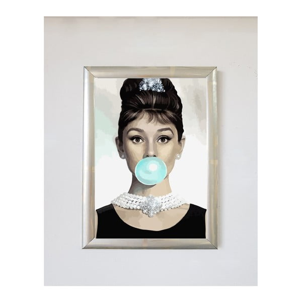 Audrey Balon plakát keretben, 30 x 20 cm - Piacenza Art