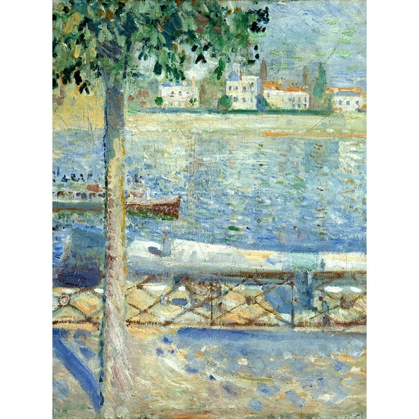 Edvard Munch - The Seine at Saint-Cloud másolat, 45 x 60 cm