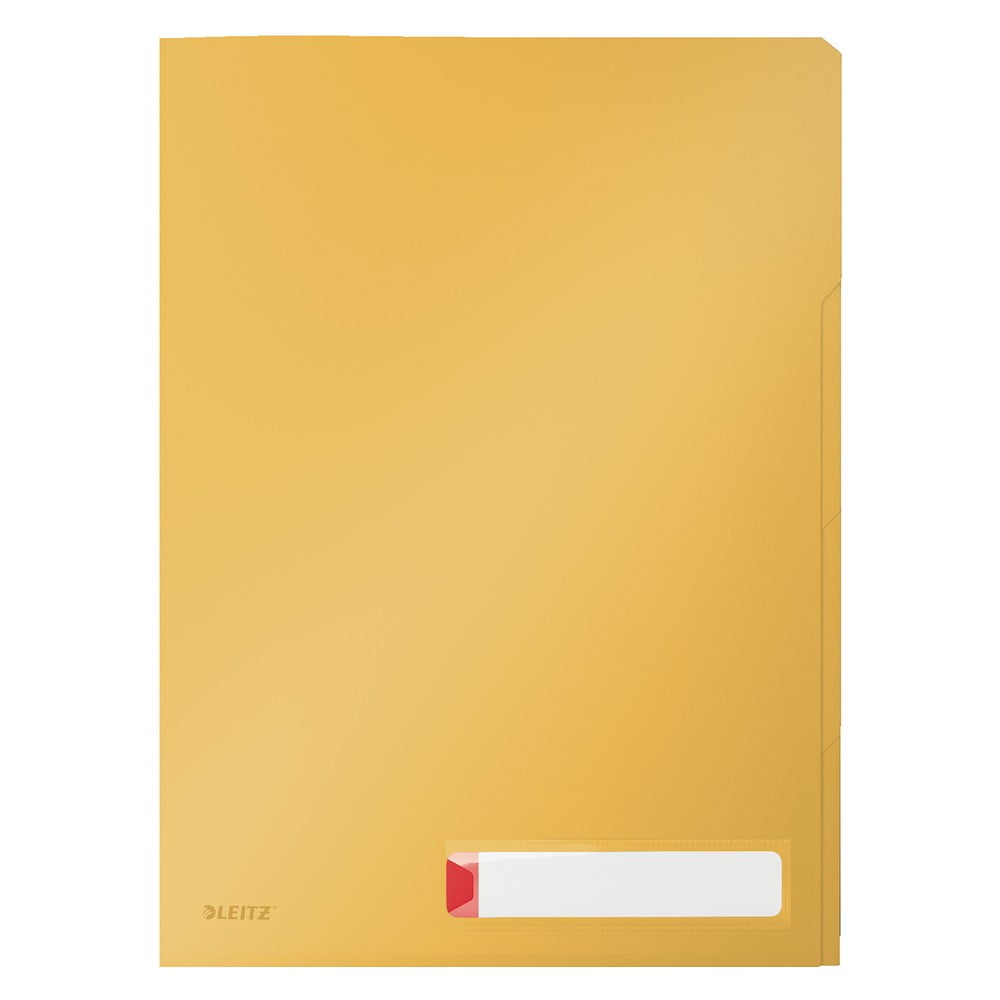 Cosy sárga rendszerezős irodai mappa, A4 - Leitz