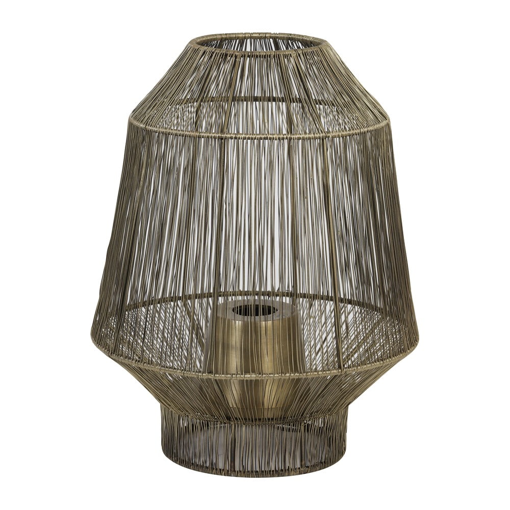 Bronzszínű asztali lámpa (magasság 38 cm) Vitora – Light & Living