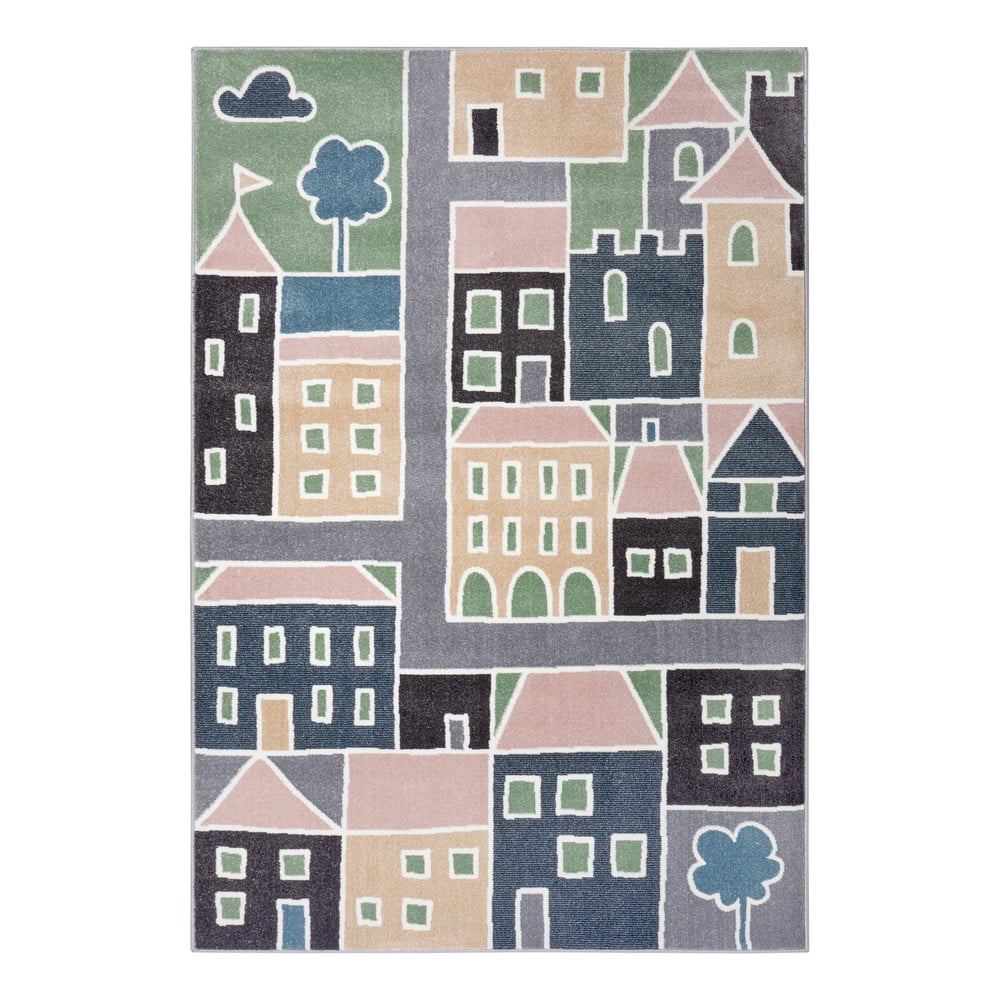 Lovely City gyerekszőnyeg, 160 x 230 cm - Hanse Home