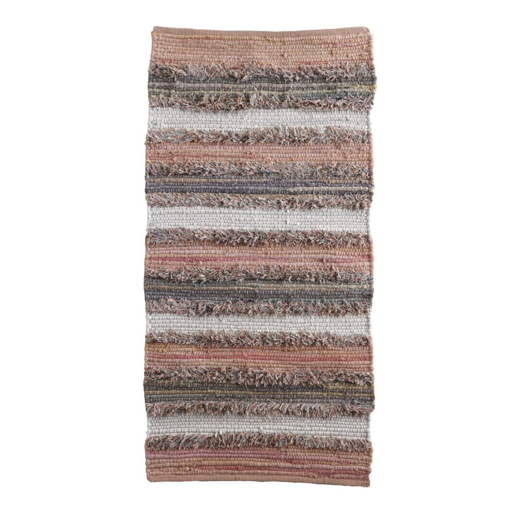 Ceylon szürke-rózsaszín mintás szőnyeg, 120 x 60 cm - Geese