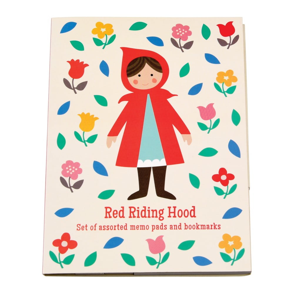 Red Riding Hood 7 db-os öntapadós jegyzettömb készlet - Rex London