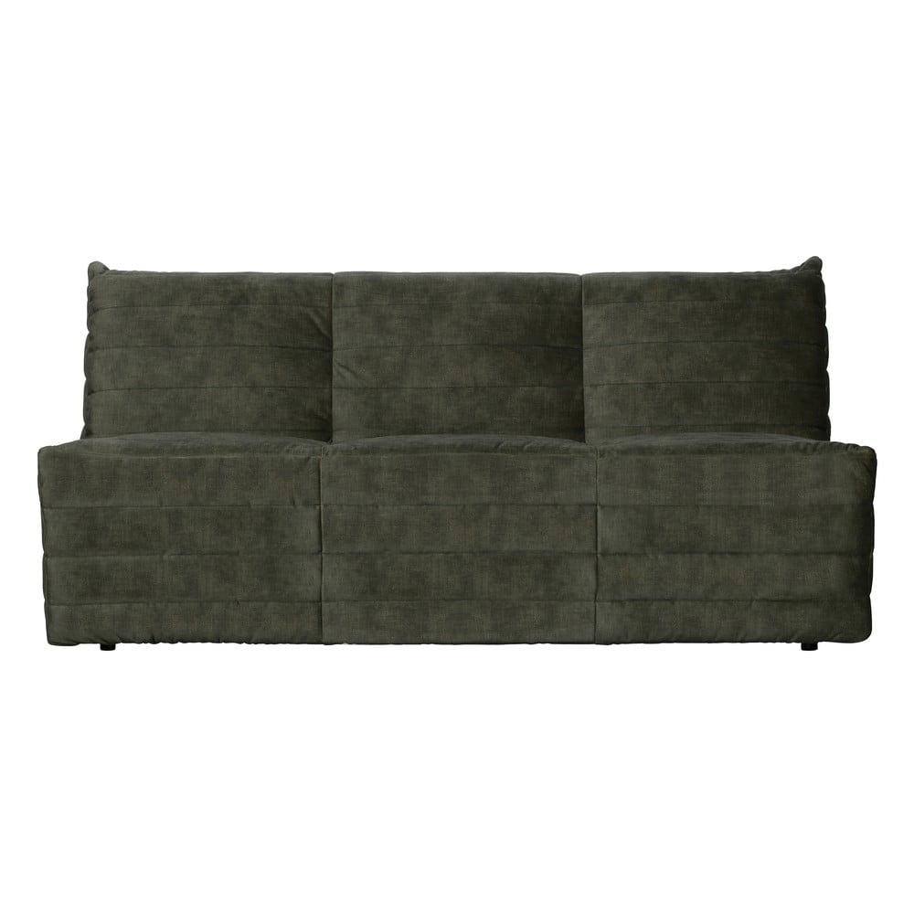 Zöld bársony kanapé 160 cm bag – woood