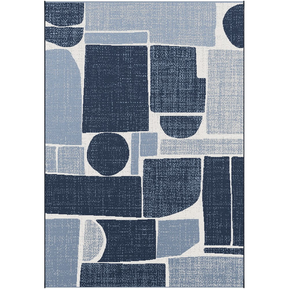 Azul sötétkék kültéri szőnyeg, 120 x 170 cm - Universal