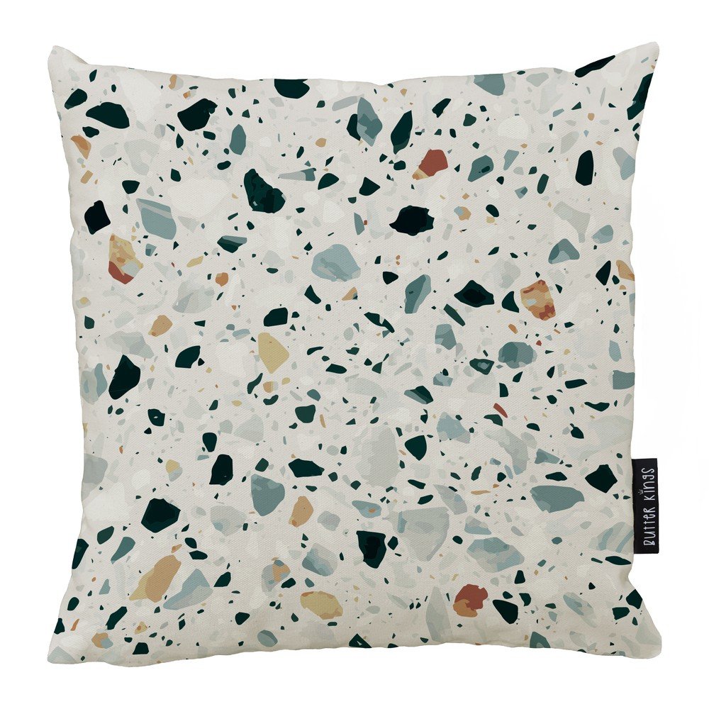 Venetian Terrazo pamut párna, 45 x 45 cm - Butter Kings