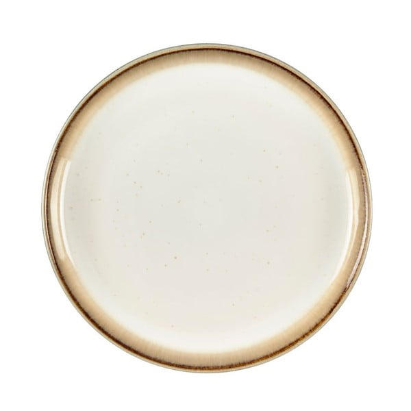 Mensa bézs agyagkerámia tányér, ø 17 cm - Bitz