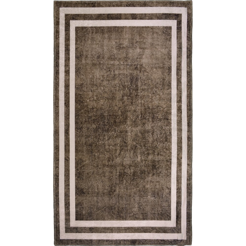 Barna mosható szőnyeg 80x50 cm - Vitaus