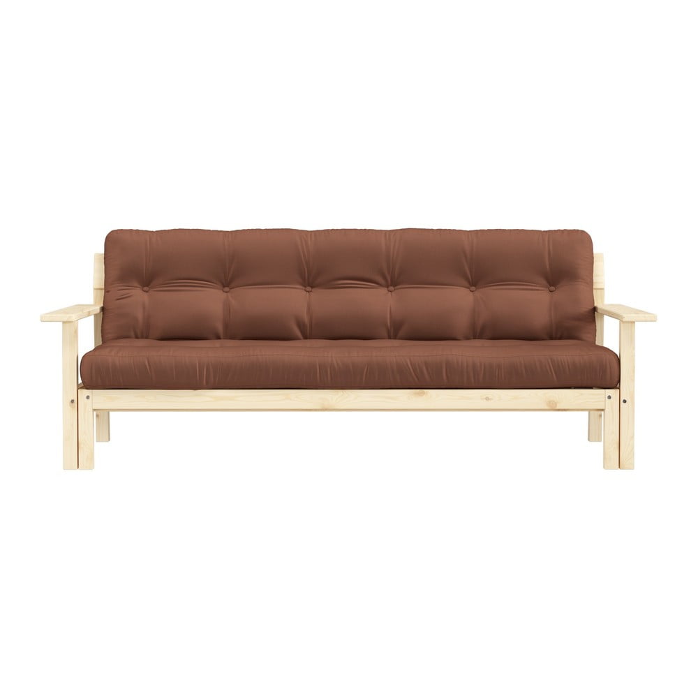 Unwind clay brown kinyitható kanapé - karup design