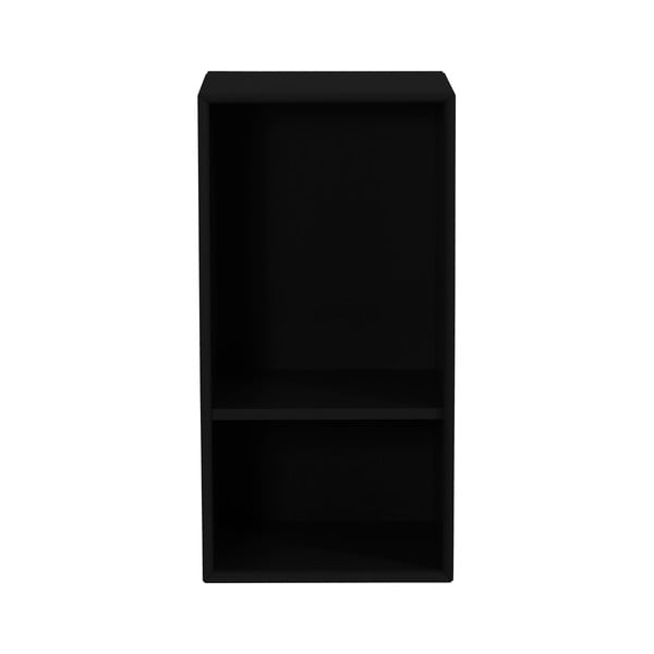 Z Halfcube fekete fali könyvespolc, 70 x 36 cm - Tenzo