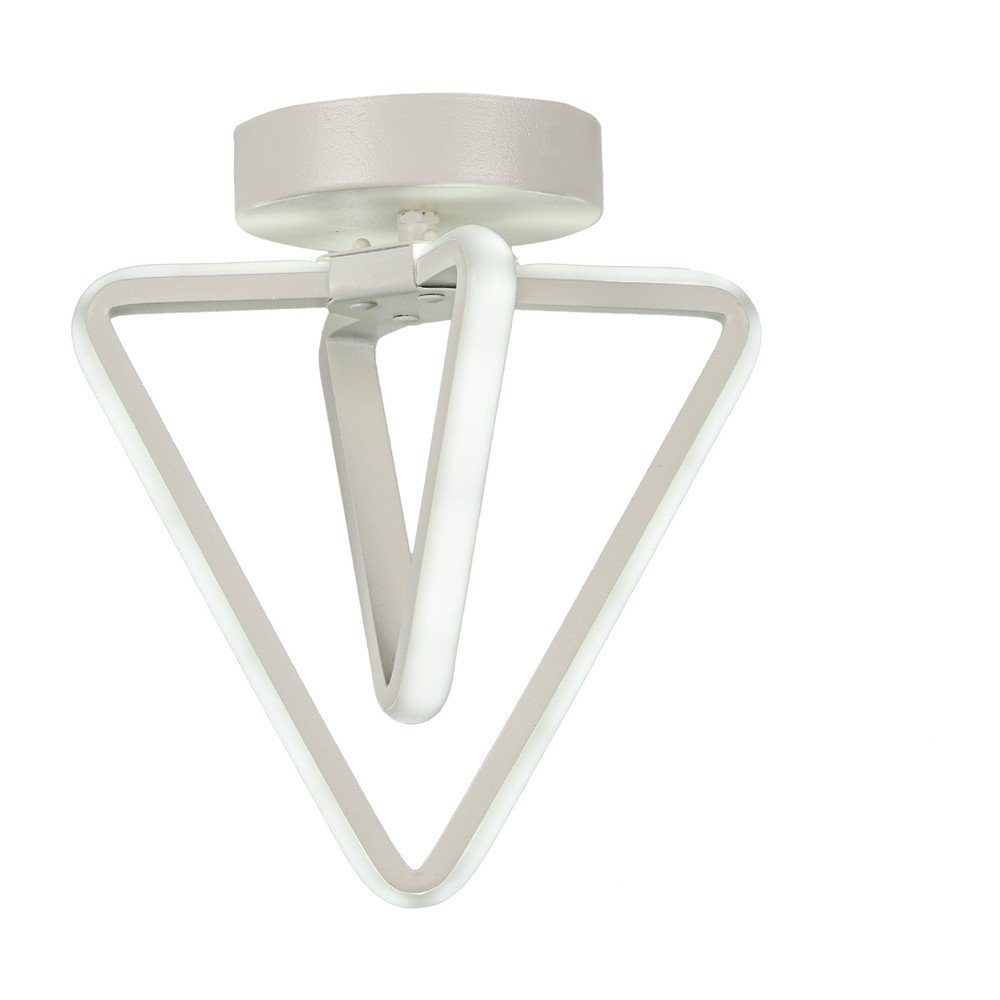 Fehér fém LED mennyezeti lámpa Baris – Squid Lighting