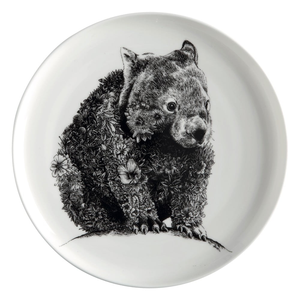 Marini Ferlazzo Wombat fehér porcelán tányér, ø 20 cm - Maxwell & Williams