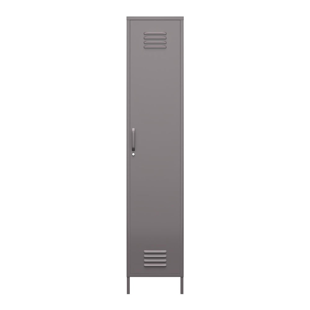 Szürke fém szekrény 37x182 cm Bradford – Støraa