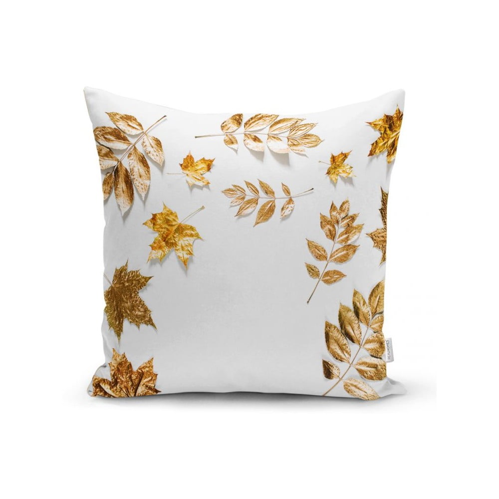 Golden Leaves párnahuzat, 42 x 42 cm - Minimalist Cushion Covers