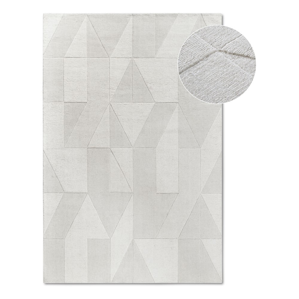 Krémszínű kézi szövésű gyapjú szőnyeg 120x170 cm Ursule – Villeroy&Boch