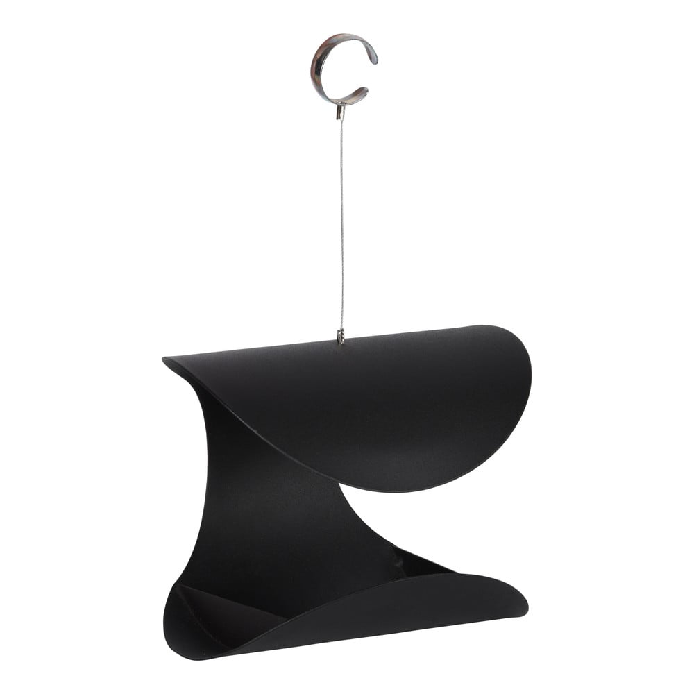Sleek fekete függő madáretető - Esschert Design