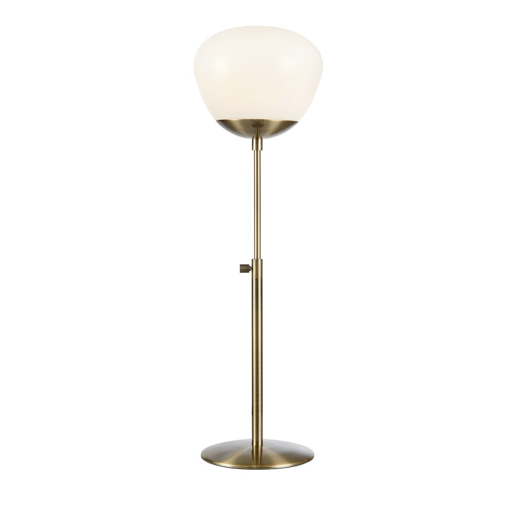 Fehér-bronzszínű asztali lámpa (magasság 60 cm) rise – markslöjd