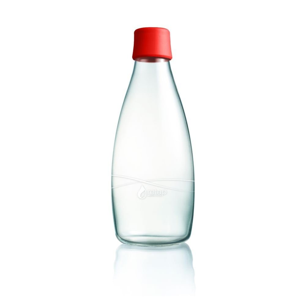 Piros üvegpalack, 800 ml - ReTap