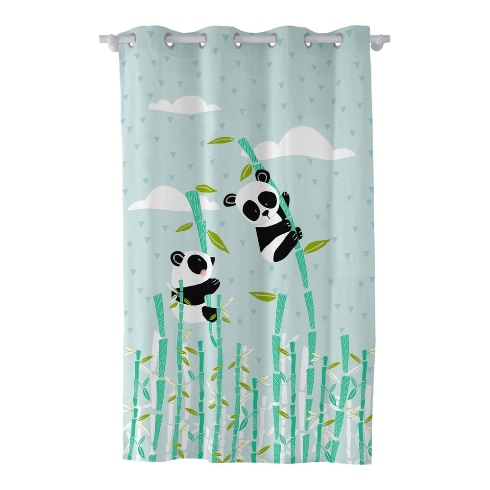 Panda gyerek pamut függöny, 135 x 180 cm - Moshi Moshi