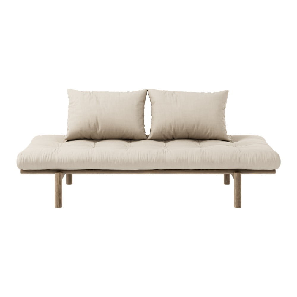 Bézs kanapé 200 cm pace - karup design