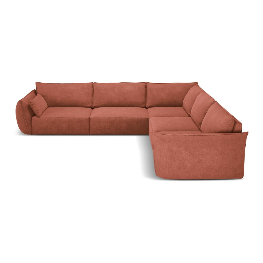 Piros sarokkanapé (variálható) vanda – mazzini sofas
