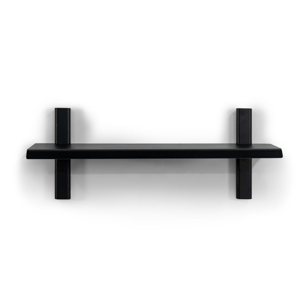 Fekete fém fali polc 60 cm hola – spinder design