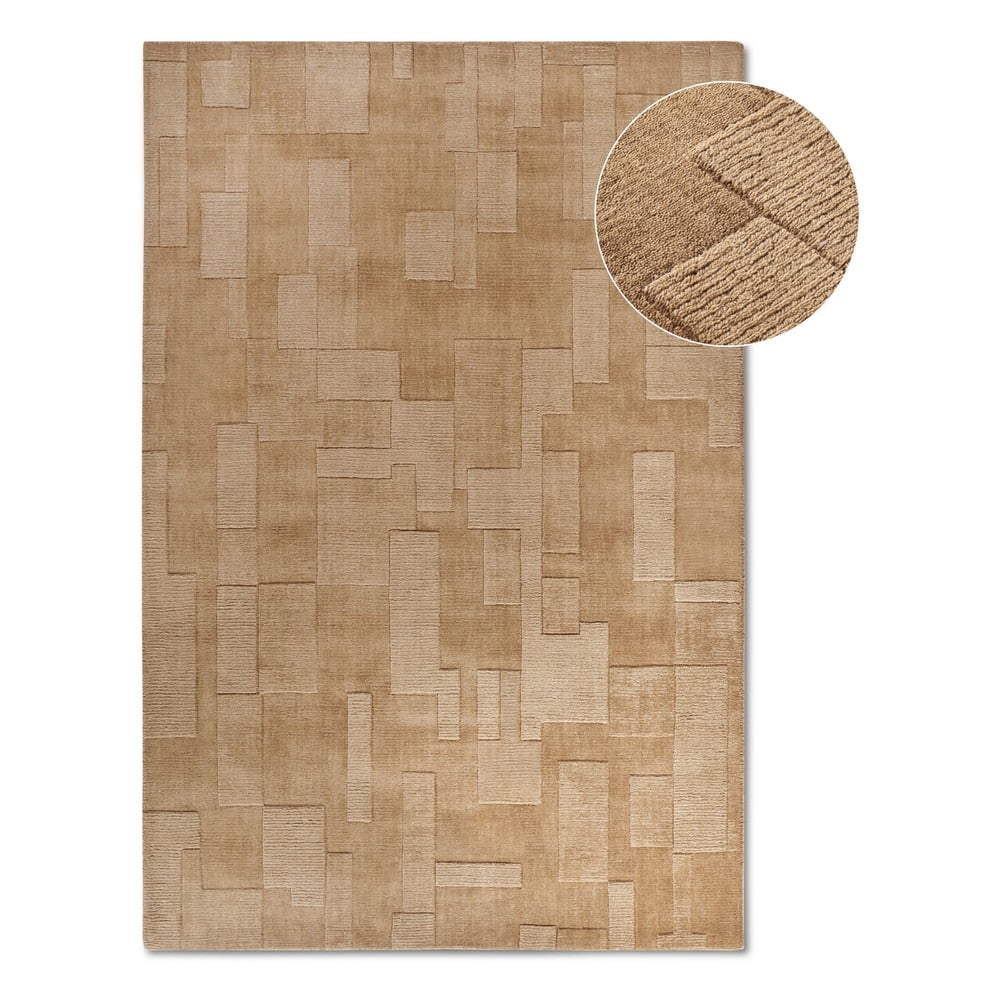 Bézs kézi szövésű gyapjú szőnyeg 120x170 cm Wilhelmine – Villeroy&Boch