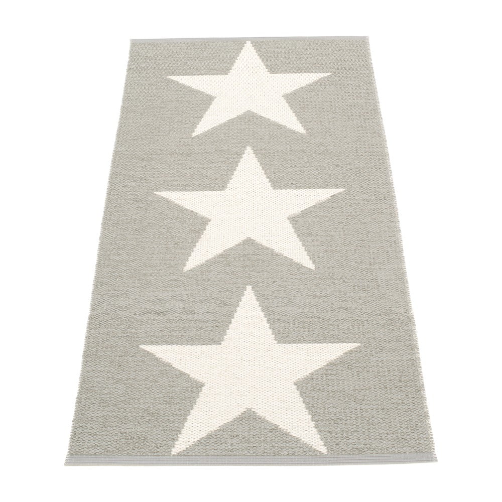 Világosszürke kültéri-beltéri futószőnyeg 70x150 cm Viggo Warm Grey – Pappelina