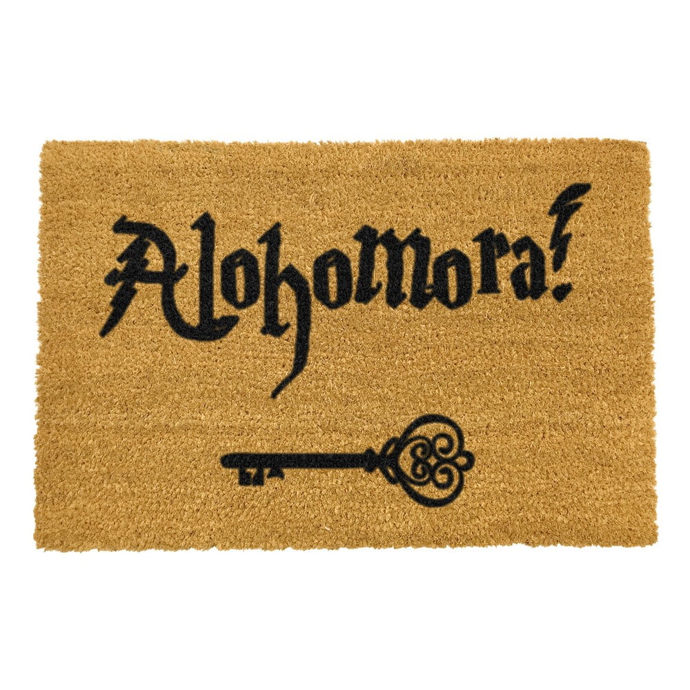 Alohomora természetes kókuszrost lábtörlő, 40 x 60 cm - Artsy Doormats