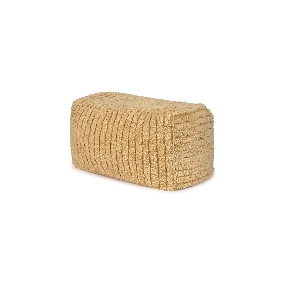 Mustársárga gyerek puff Haystack – Lorena Canals
