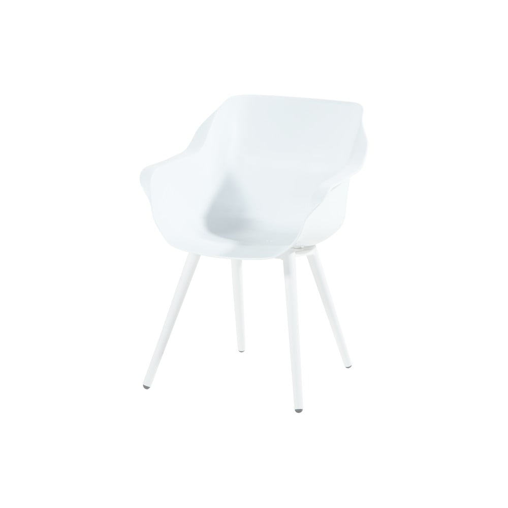 Fehér műanyag kerti szék szett 2 db-os sophie studio – hartman