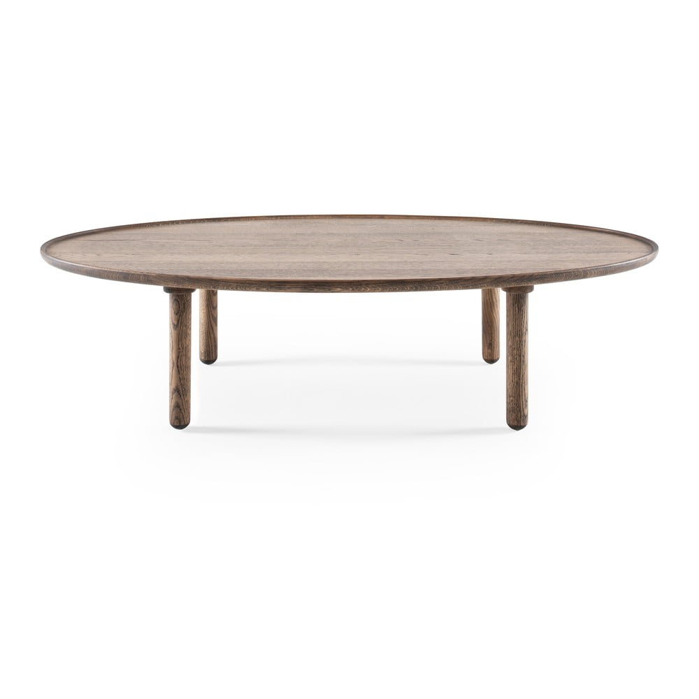 Barna tölgyfa dohányzóasztal 65x120 cm Mu – Gazzda