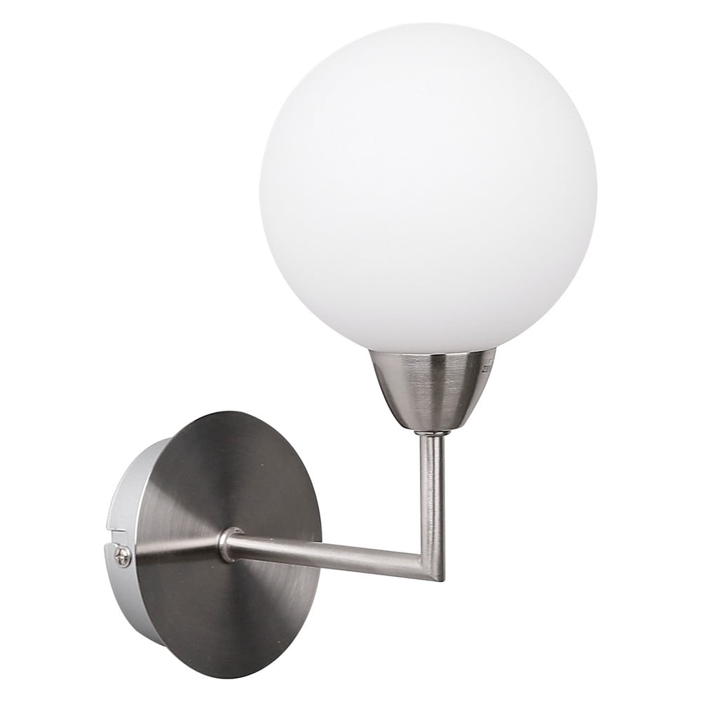 Ezüstszínű fali lámpa Logos – Candellux Lighting
