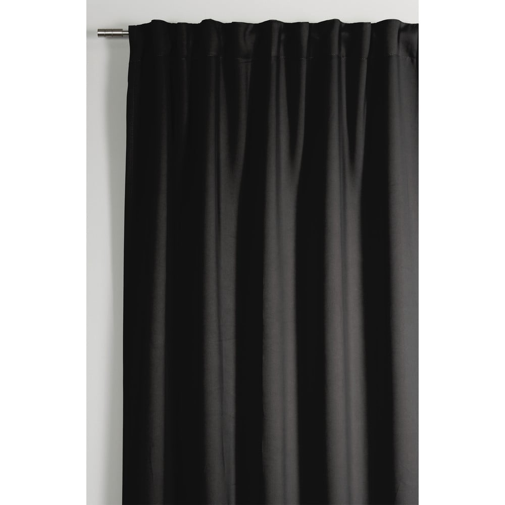 Fekete függöny 245x140 cm Dimout - Gardinia