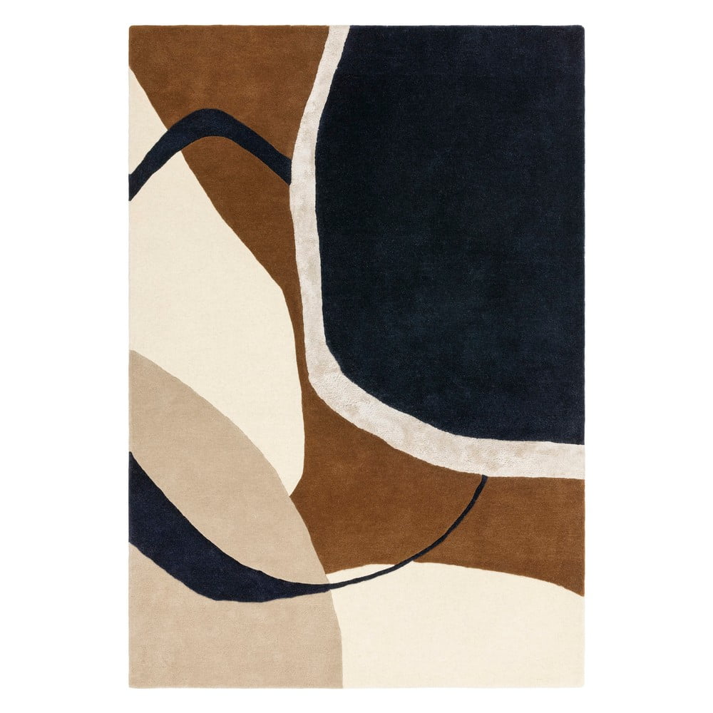 Téglavörös kézi szövésű gyapjú szőnyeg 160x230 cm matrix – asiatic carpets