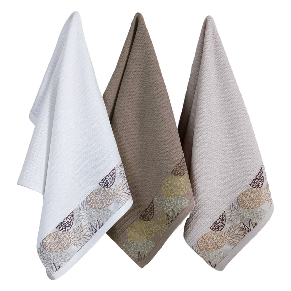 Pamut konyharuha szett 6 db-os 40x60 cm Pineapple – Foutastic