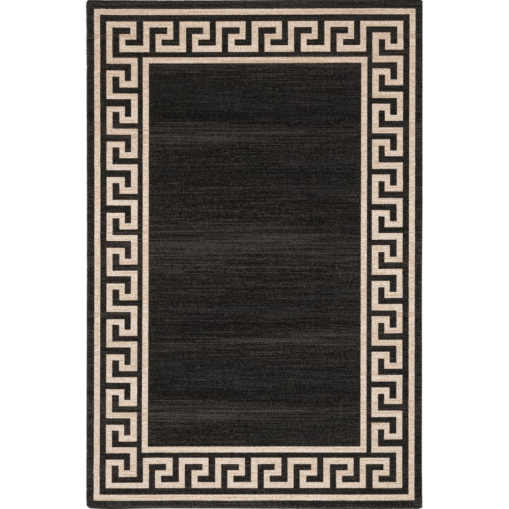 Sötétszürke gyapjú szőnyeg 100x180 cm cesar – agnella