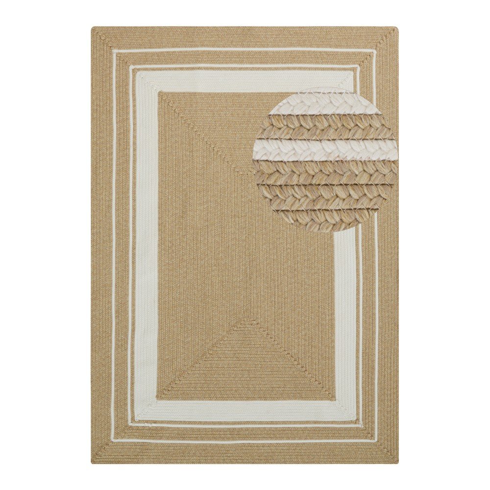 Természetes színű kültéri szőnyeg 170x120 cm - NORTHRUGS