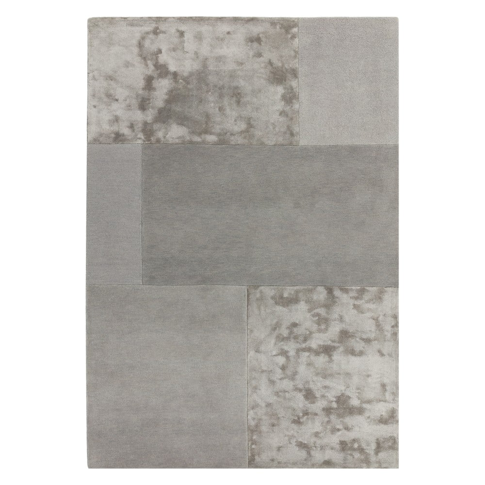 Tate Tonal Textures szürke szőnyeg, 120 x 170 cm - Asiatic Carpets