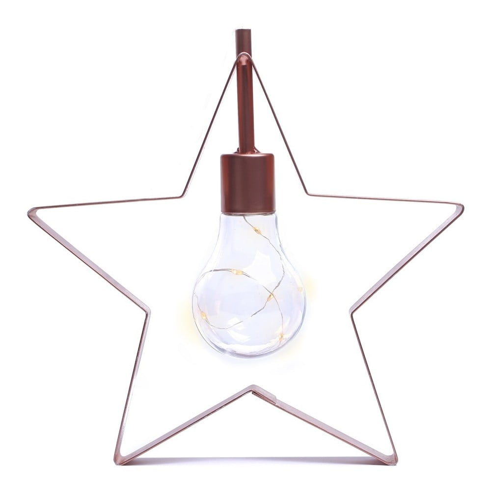 Star LED fénydekoráció, magasság 23 cm - DecoKing