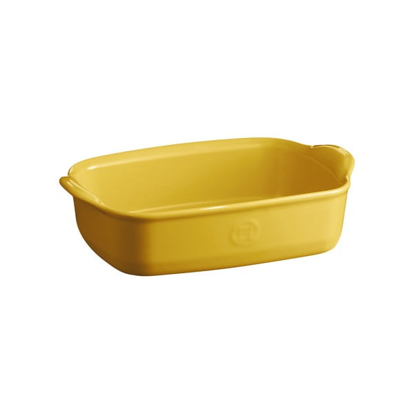 Ultime sárga kerámia sütőtál, 22 x 14,5 cm - Emile Henry