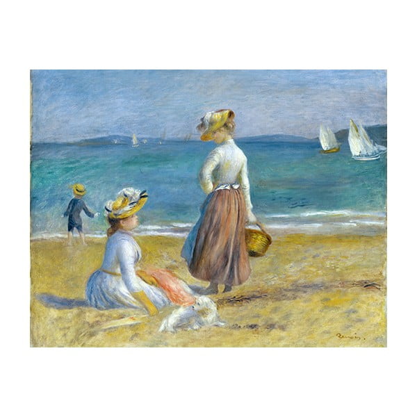 Auguste Renoir - Figures on the Beach másolat, 50 x 40 cm