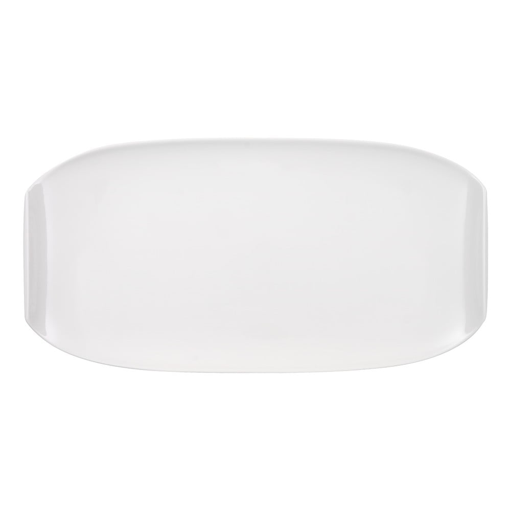Urban Nature fehér szögletes porcelán tányér, 50 x 25 cm - Villeroy & Boch