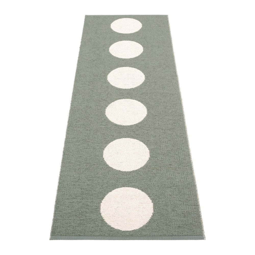 Zöld kültéri-beltéri futószőnyeg 70x225 cm Vera Army – Pappelina
