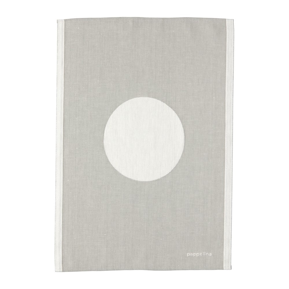 Lenkeverék konyharuha 46x66 cm Vera Warm Grey – Pappelina