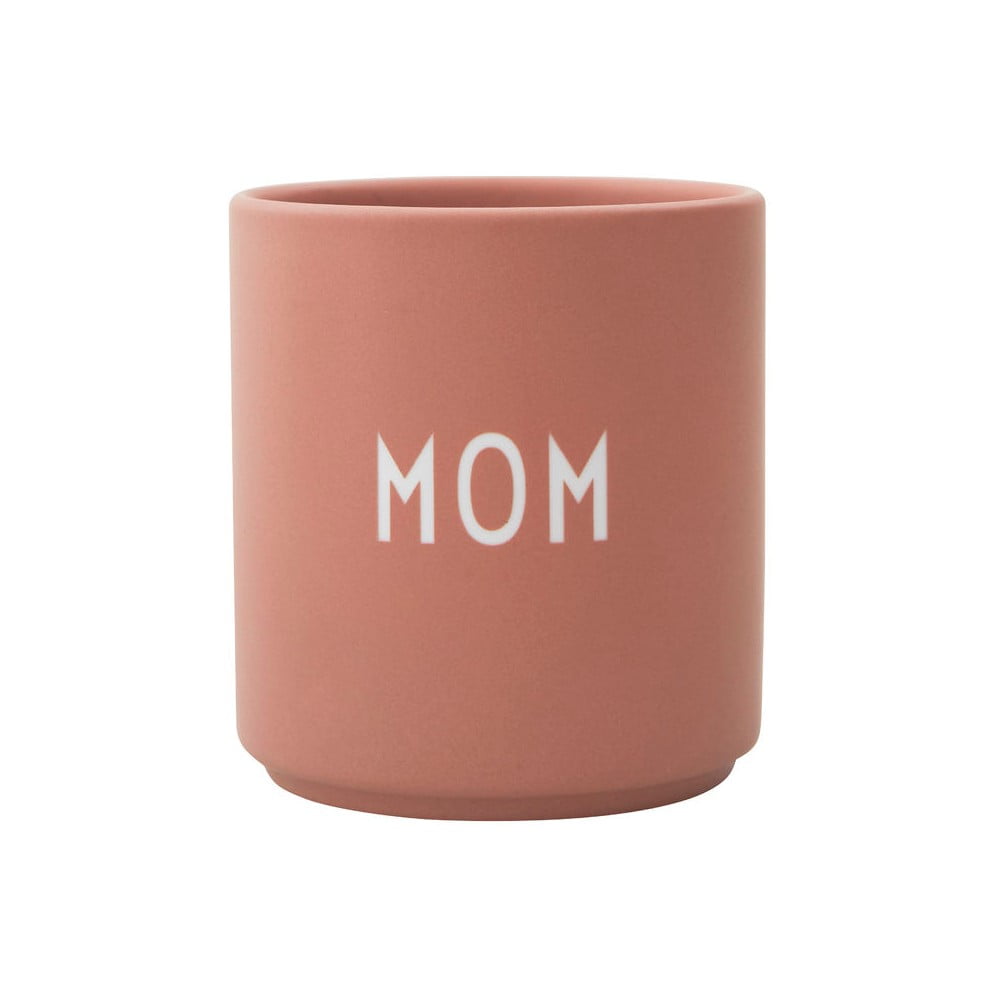 Favourite Mom rózsaszín porcelánbögre - Design Letters