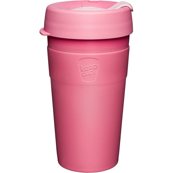 Saskatoon Thermal rózsaszín utazóbögre fedéllel, 454 ml - KeepCup