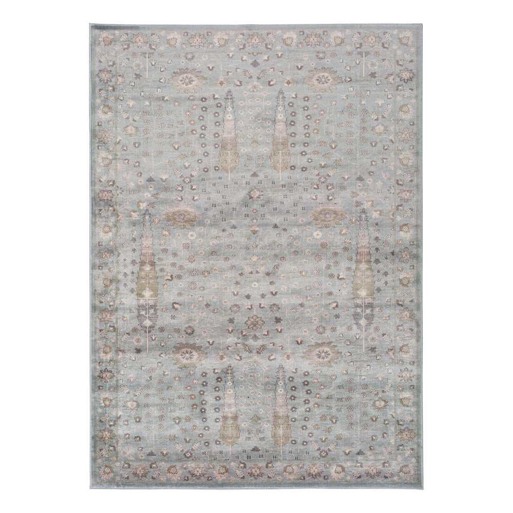 Lara ornament szürke viszkóz szőnyeg, 160 x 230 cm - universal
