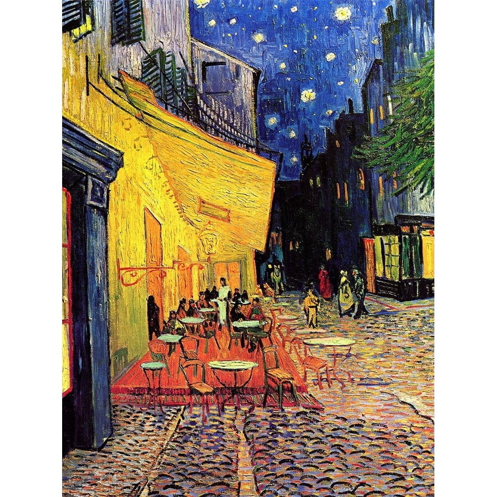 Vincent van Gogh - Cafe Terrace kép másolat, 30 x 40 cm